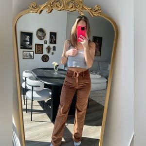 Frame corduroy le Jane pants size 27